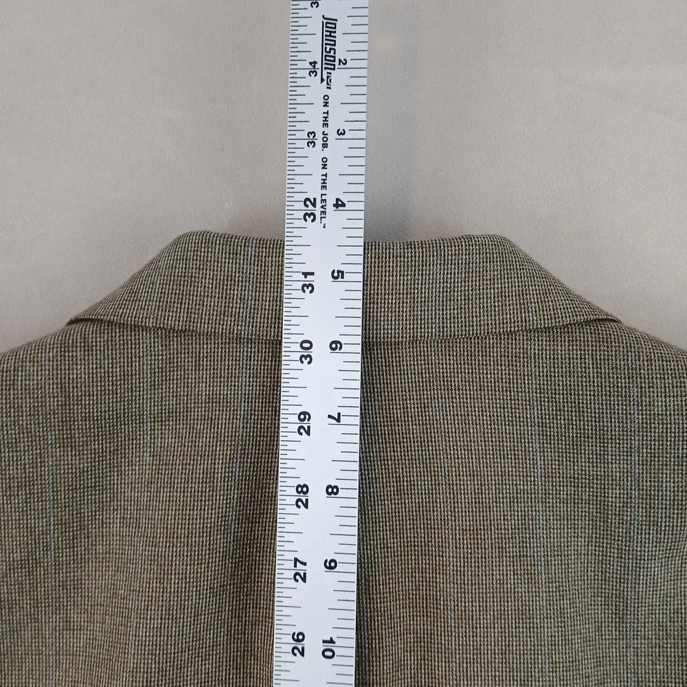 Chaps 42R‎ Mens Blazer Sport Coat Jacket NWT Brown 21x30 FLAW